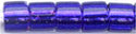 dbm-0610 Silver Lined Violet  10° Delica cylinder bead (10gm)