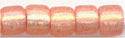 dbm-0622 Silver Lined Pale Copper  10° Delica cylinder bead (10gm)