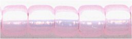dbm-0624 Silver Lined Pale Light Rose  10° Delica cylinder bead (10gm)
