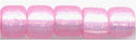 dbm-0625 Silver Lined Pale Rose  10° Delica cylinder bead (10gm)