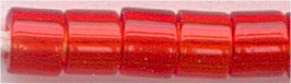 dbm-0704 Transparent Dark Tangerine  10° Delica cylinder bead (10gm)