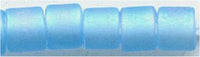 dbm-0861 Matte Transp Happy Sky AB  10° Delica cylinder bead (10gm)
