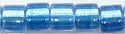 dbm-0905 Lined Crystal Shimmering Sky Blue  10° Delica cylinder bead (10gm)