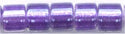 dbm-0906 Lined Crystal Shimmering Lavndr  10° Delica cylinder bead (10gm)