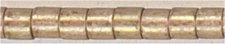 DBS-0102 - Peach Topaz Gold Luster 15° Delica Cylinder
