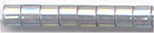 DBS-0107 - Transparent Grey Iris  15° Delica cylinder