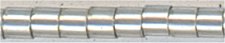 DBS-0114 - Transparent Silver Grey Luster 15° Delica Cylinder