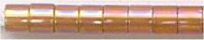 DBS-0170 - Transparent Amber AB  15° Delica cylinder