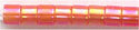DBS-0172 - Transparent Burnt Orange AB  15° Delica cylinder