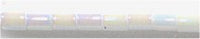 DBS-0202 - White Pearl AB  15° Delica cylinder