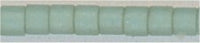 DBS-0374 - White Metallic Seafam Green 15° Delica Cylinder