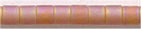DBS-0853 - Matte Transparent Dark Topaz AB  15° Delica cylinder