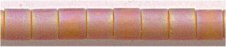 DBS-0853 - Matte Transparent Dark Topaz AB  15° Delica cylinder