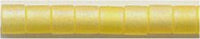 DBS-0854 - Matte Transparent Lemondrop AB  15° Delica cylinder