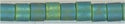 DBS-0859 - Matte Transparent Emerald AB 15° Delica Cylinder