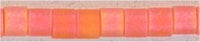 DBS-0872 - Matte Opaque Go Go Orange AB 15° Delica Cylinder