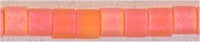 DBS-0872 - Matte Opaque Go Go Orange AB 15° Delica Cylinder