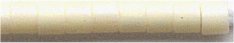 DBS-0883 - Matte Opaque Cream AB  15° Delica cylinder