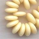 dl2-071-10 Buckskin Opaque 6mm Lentil bead (approx. 50)