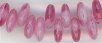 dl2-169-012-50 Pink and White 6mm Lentil (50)