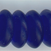dl2-613-03 Matte Cobalt Blue 6mm Lentil (50)