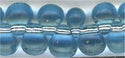 dp-0018 Silver Lined Aqua 3.4 mm Drop Beads 3.4mm Drop beads - Miyuki