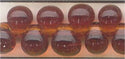 dp-0134 Transparent Dark Topaz 3.4 mm Drop Beads 3.4mm Drop beads - Miyuki