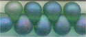 dp-0146-fr Matte Transparent Green AB 3.4 mm Drop Beads 3.4mm Drop beads - Miyuki
