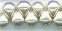 dp-0181 Galvanized Silver 3.4 mm Drop Beads 3.4mm Drop beads - Miyuki
