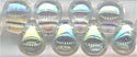dp-0250 Crystal AB 3.4 mm Drop Beads 3.4mm Drop beads - Miyuki