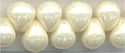 dp-0421-D Cream Ceylon 3.4mm Drop beads - Miyuki