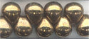 dp-0457 Metallic Dark Bronze 3.4mm Drop beads - Miyuki