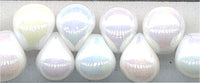 dp-0471 White Pearl AB 3.4mm Drop beads - Miyuki