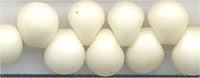 dp-2021 Matte Opaque Cream 3.4mm Drop beads - Miyuki