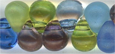 dp-mix-0001 Jeweltone Drop Mix 3.4mm Drop beads - Miyuki