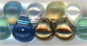 dp-mix-0021 Surf and Sand Drop Mix 3.4mm Drop beads - Miyuki