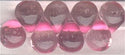 dpf-0003 Pink Lined Smoky Amethyst 3.4mm Drop beads - Miyuki
