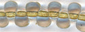 dpf-0035 Sparkling Metallic Gold Lined Crystal 3.4mm Drop beads - Miyuki