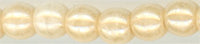 drk3-0307  Opaque Luster Chmpagne  3mm Round Druk