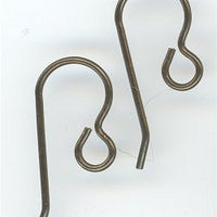 er-020 21x10mm French Ear Wires (2 pair)