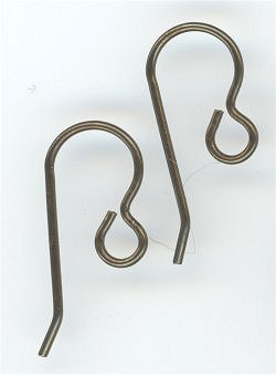 er-020 21x10mm French Ear Wires (2 pair)