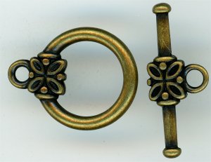 f-0011 Antique Bronze Quatro Toggle