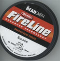 FL-007 8 lb test Fireline - Smoke 50 yd