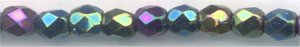 fp3-013 3mm Fire Polish - Green Iris (50)