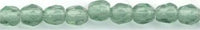 fp3-024 3mm Fire Polish - Prairie Green (50)