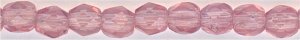 fp3-056 3mm Fire Polish - Milky Pink (50)