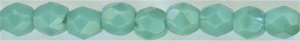 fp3-062 3mm Fire Polish - Milky Peridot (50)