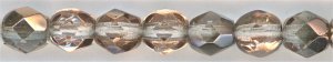 fp4-110  4 mm Fire Polish -  Antique Copper  (50)