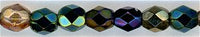 fp4-402 4mm Fire Polish  Heavy Metals (100)