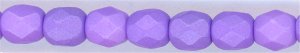 fp4-419 4mm Fire Polish   Saturated Purple (50)